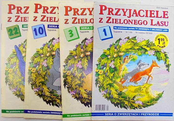 Przyjaciele Z Zielonego Lasu Nr 1 3 10 22 1999 7784686306 Oficjalne Archiwum Allegro