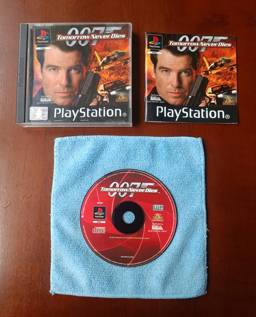 007 TOMORROW NEVER DIES PSX PS1 PLAYSTATION