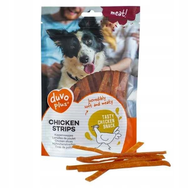 Duvo+ Chicken Strips Przysmak Paski kurczaka 80g