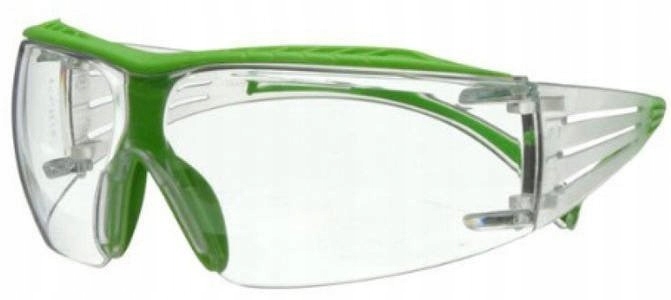 Okulary SecureFit 400X bezbarwne/zielone