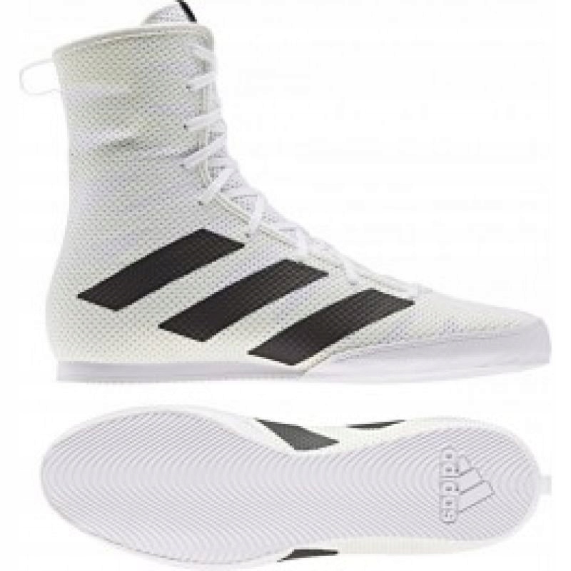 Buty bokserskie adidas Box Hog Plus białe