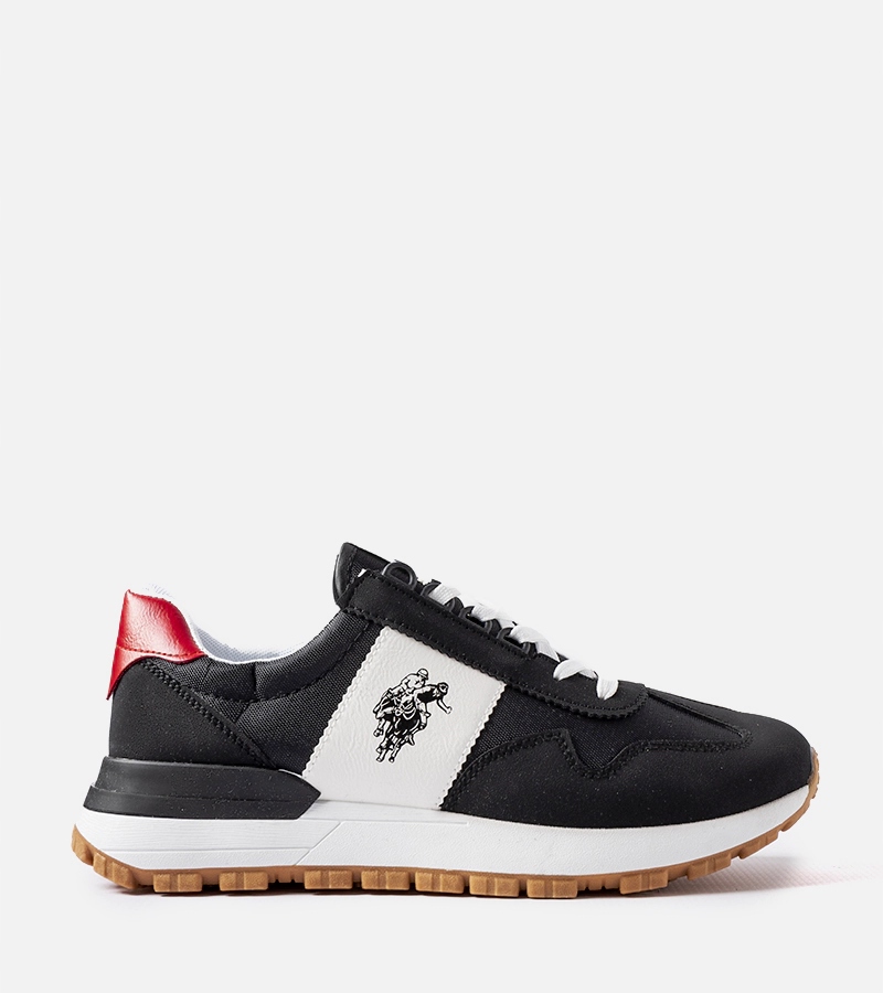 Czarne męskie sneakersy Julian rozmiar 45