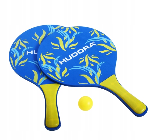 HUDORA PALETKI rakiety PLAŻOWE GRA ZESTAW RAKIET