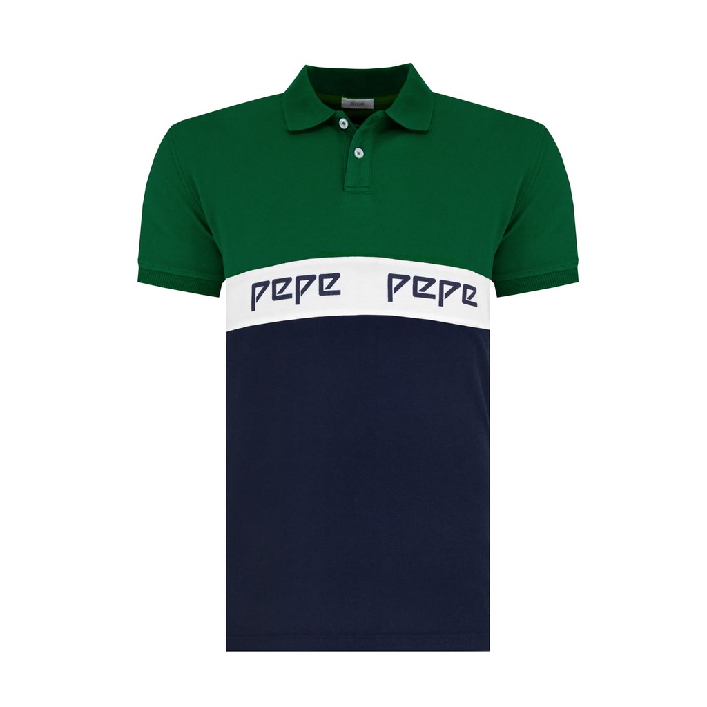 KOSZULKA POLÓWKA POLO MĘSKIE PEPE JEANS ZIELONE M