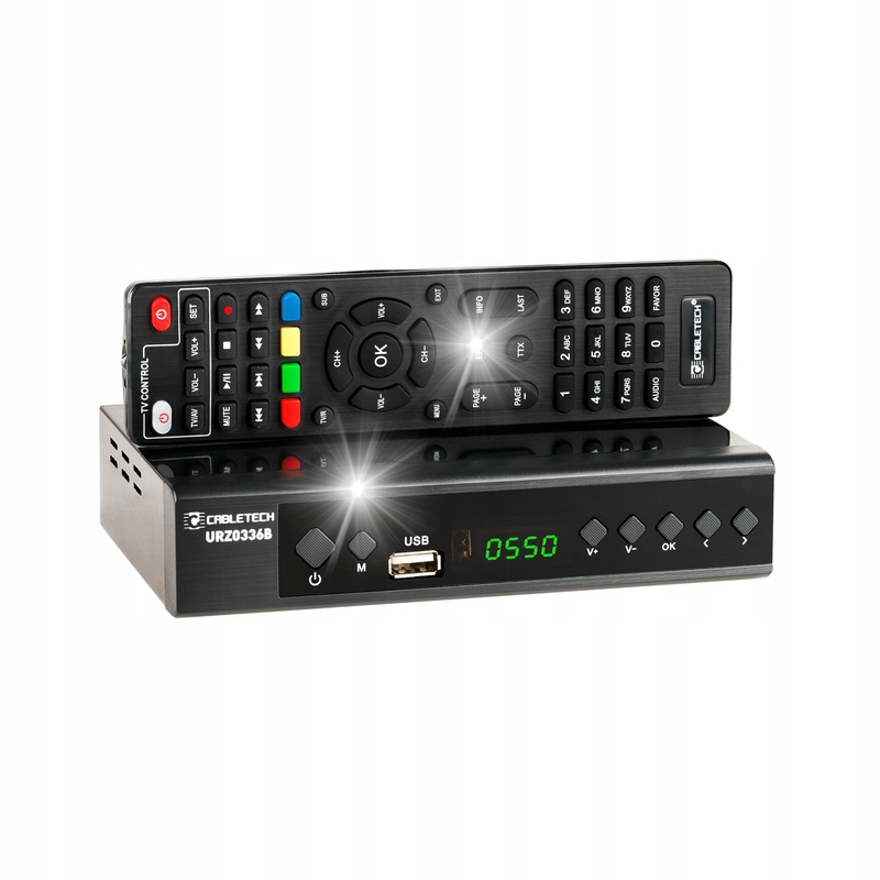 TUNER DEKODER TV DVB-T2 H.265 HEVC PVR CABLETECH