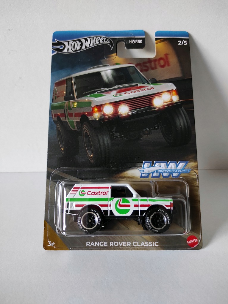 RANGE ROVER CLASSIC HW SPEED GRAPHICS 2/5 HWR60 - HRT08 HOT WHEELS Resorak