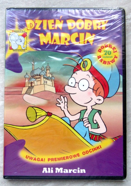 DZIEŃ DOBRY MARCIN * ALI MARCIN * BAJKI DVD