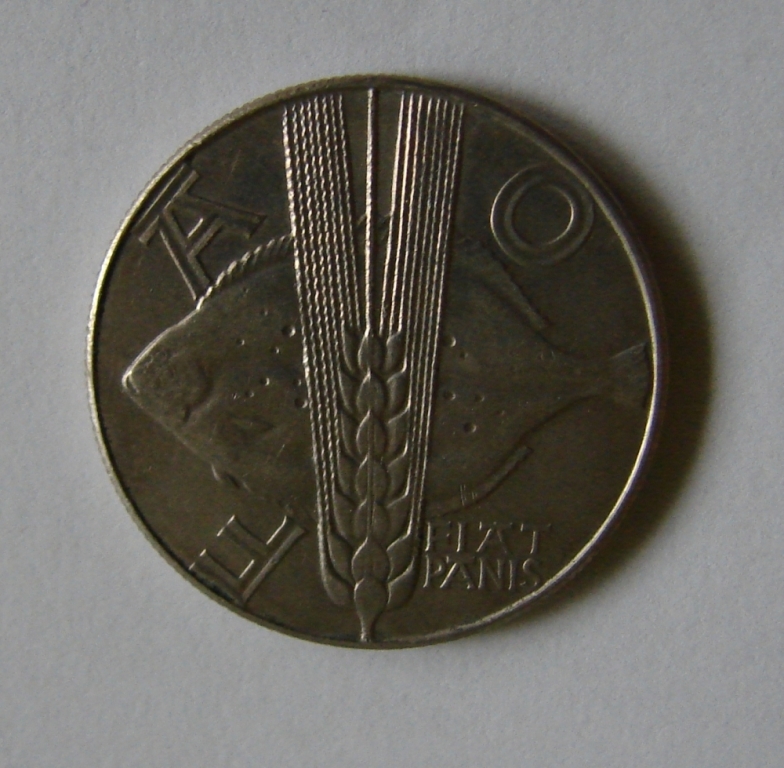 Moneta 10 zł PRL FAO 1971 r.