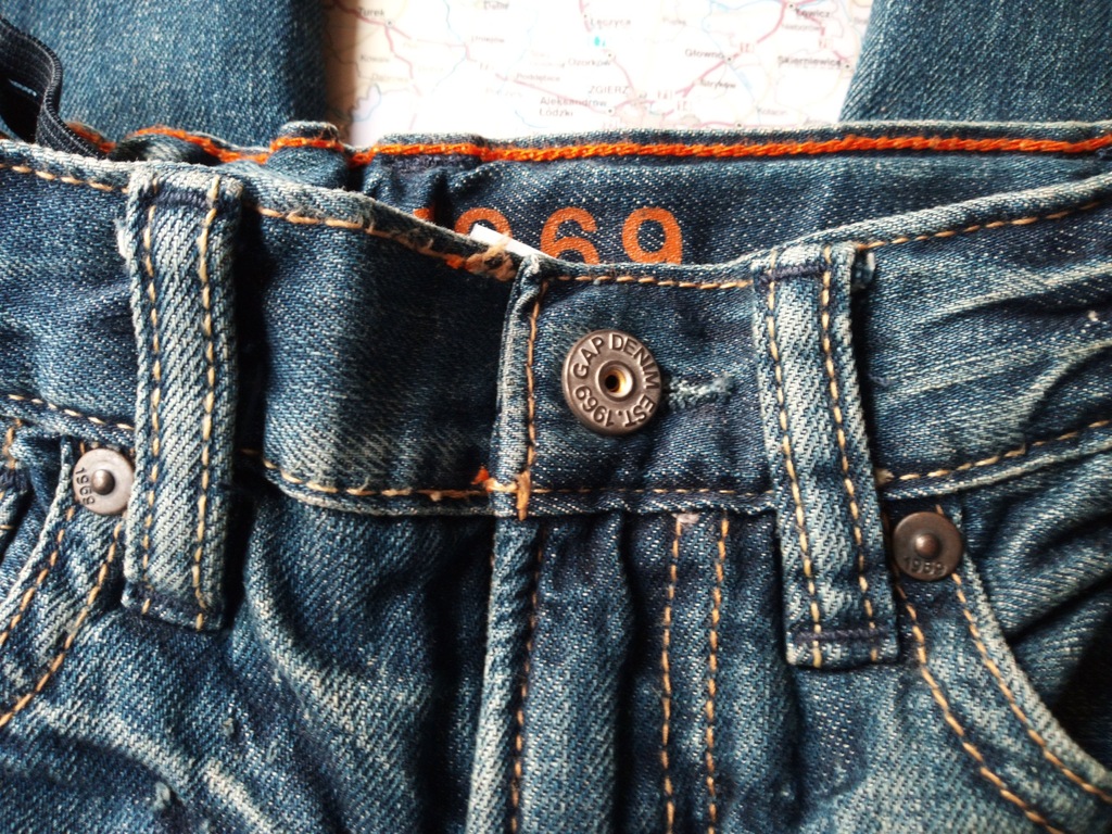 spodenki babyGAP, OCIEPLANE, jeans, 95cm,