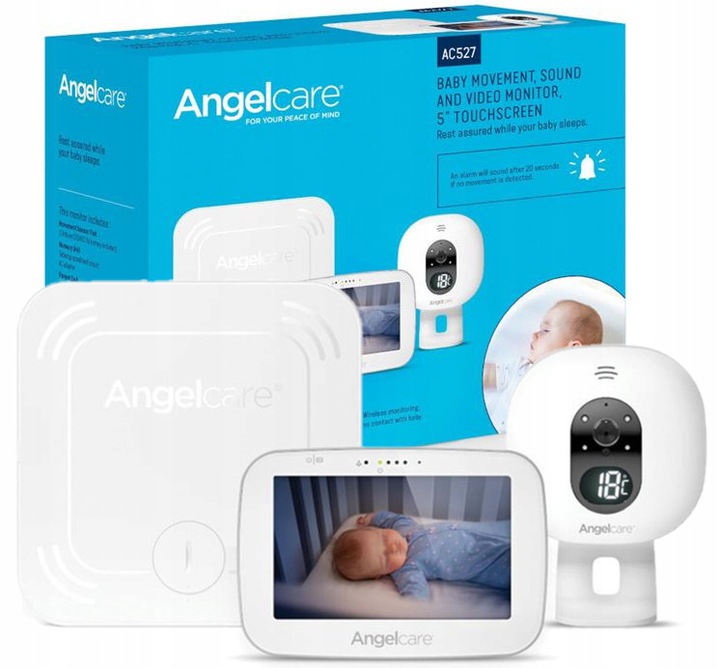 ANGELCARE NIANIA ELEKTRONICZNA VIDEO RUCH AC527 11857173432