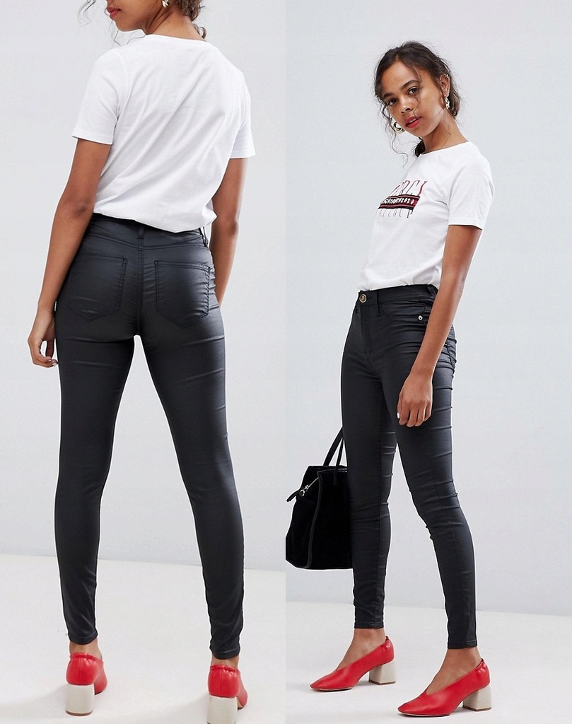 I-3-4-8 RIVER ISLAND SPODNIE JEANS ROZMIAR 38