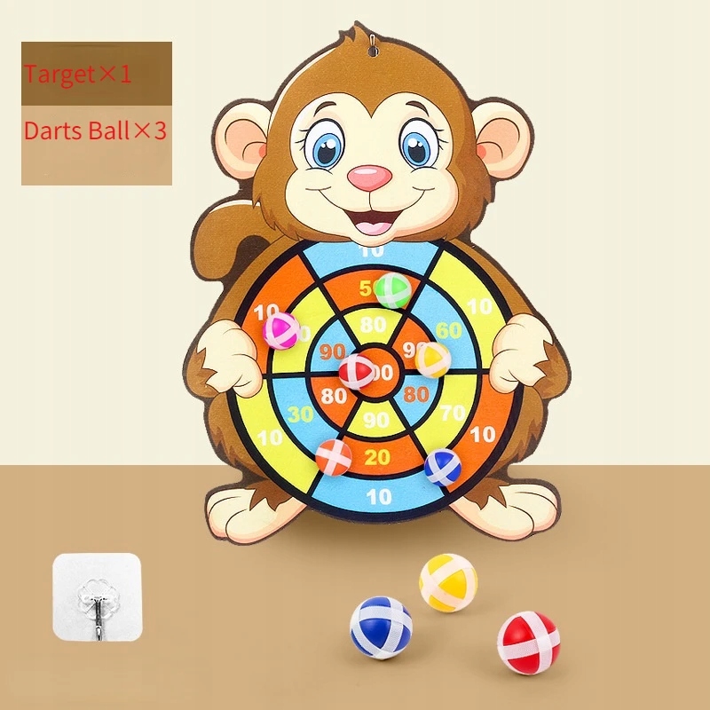 Zabawki przedszkolne Montessori dart board cel sportowy zabawki dla dzieci