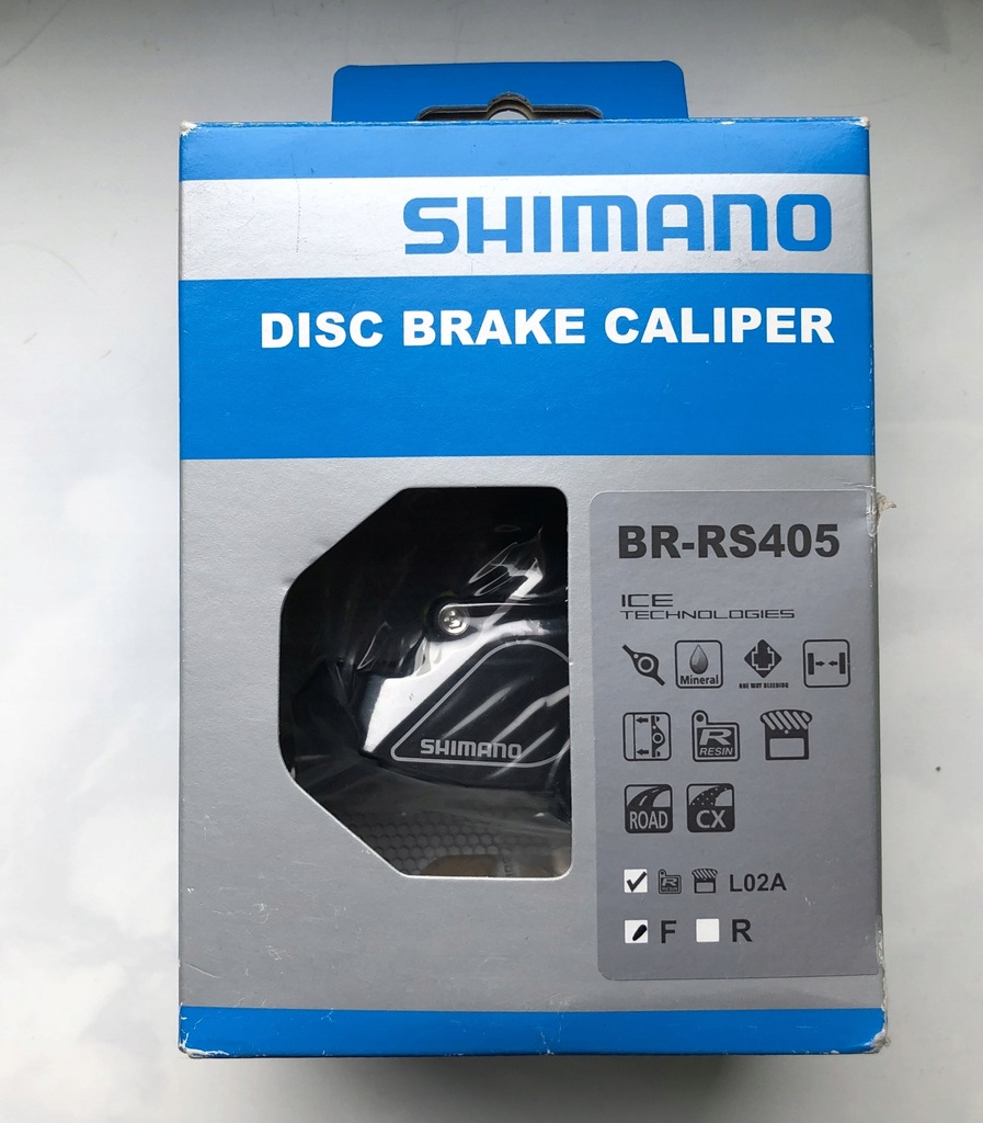 Nowy zacisk Shimano BR-RS405 przód BEZ KLOCKÓW