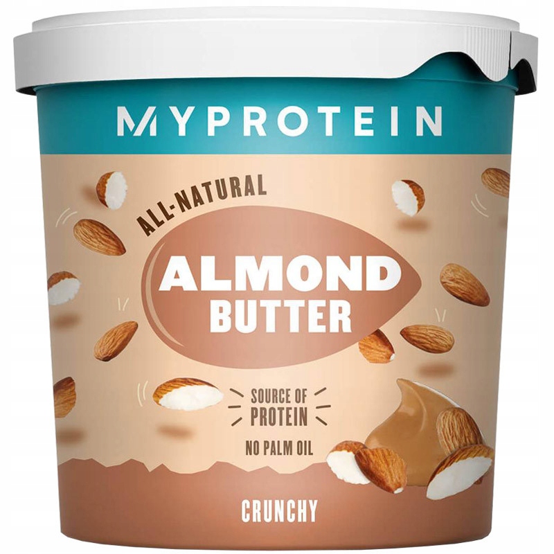 MYPROTEIN AllNatural Almond Butter 1000g MIGDAŁOWE