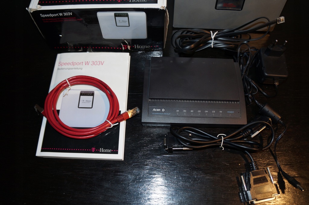 Telekom Speedport W700v W303v Acer 56surf Routery Oficjalne Archiwum Allegro