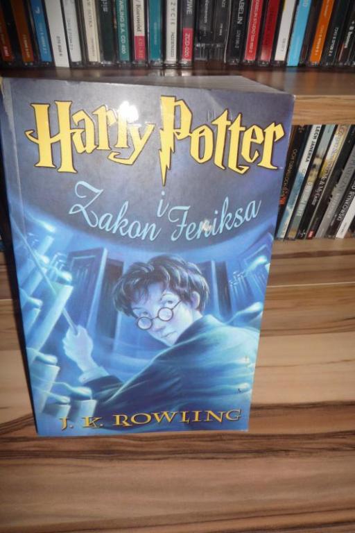 HARRY POTTER I ZAKON FENIKSA J. K. ROWLING KSIĄŻKA