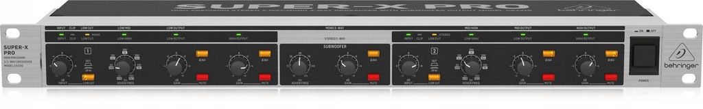 Behringer CX2310 V2 SUPER-X PRO - zwrotnica