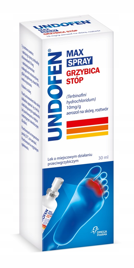 Undofen Max aerozol na skóre 30 ml