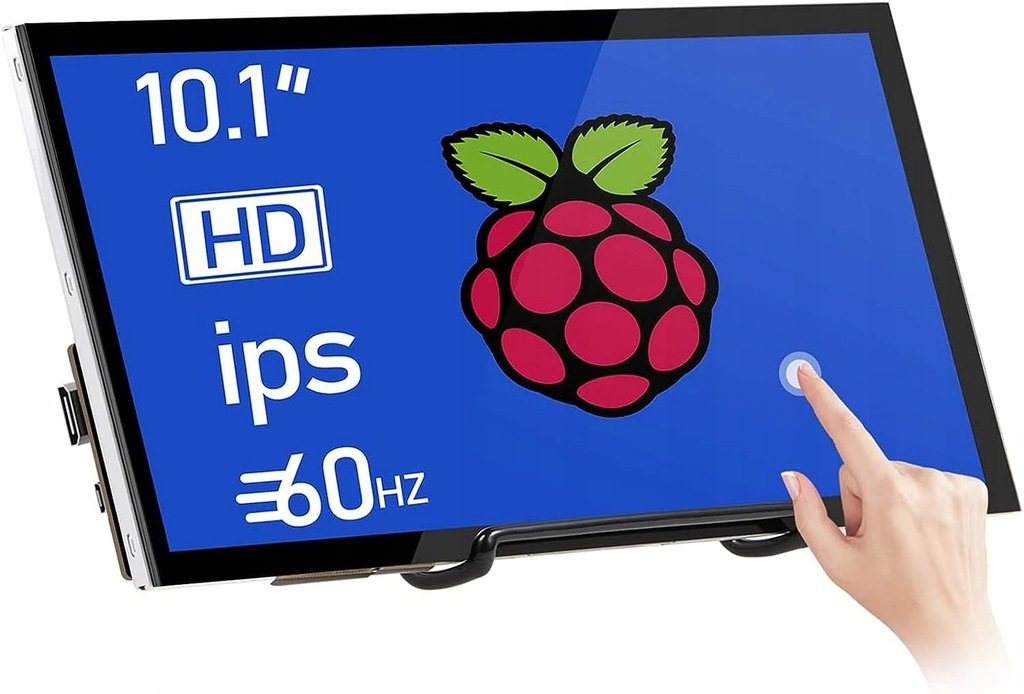WYŚWIETLACZ HMTECH RASPBERRY PI 10,1 CAL 1024x600 MONITOR HDMI