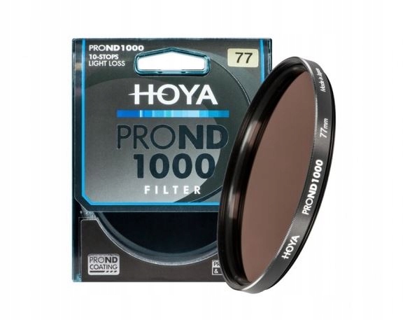 Filtr szary HOYA Pro ND1000 ProND 1000 77mm BOX FV
