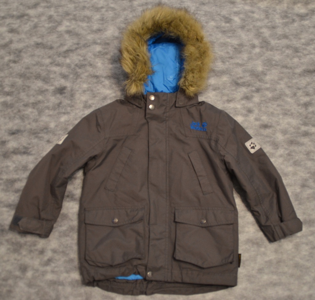 JACK WOLFSKIN CHŁOPIĘCA KURTKA PARKA ROZ 104 3+