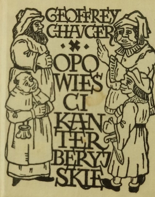Opowieści Kanterberyjskie miniatura Geoffrey Chaucer