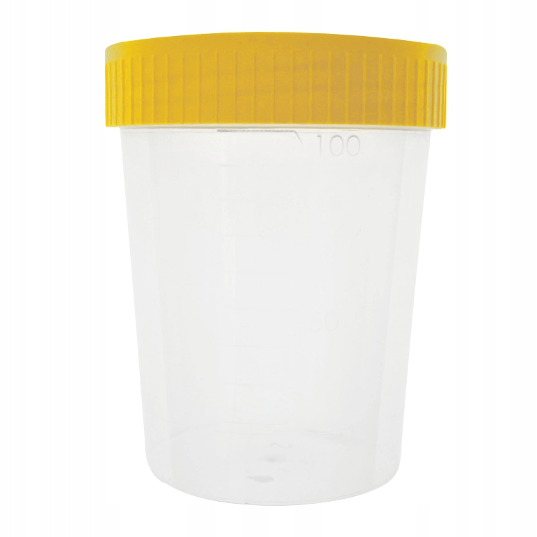 KUBEK NA MOCZ POJEMNIK NIESTERYLNY NIEJAŁOWY 100ml