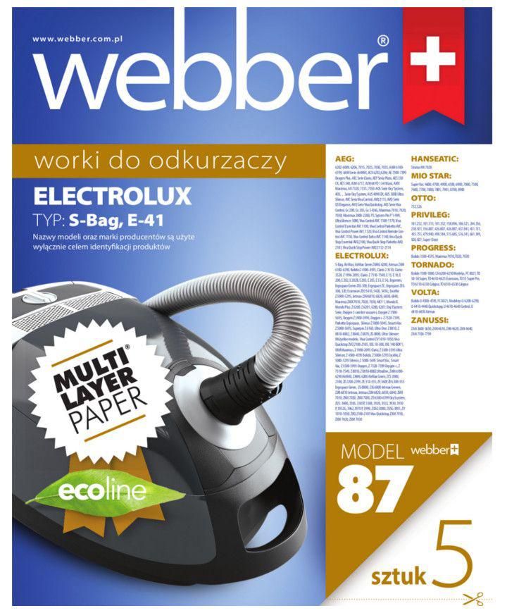 WEBBER Worki do odkurzaczy ELECTROLUX CLARIO E41