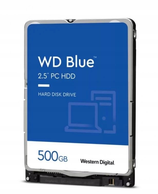 Dysk HDD Blue 500GB 2,5'' 16MB SATAIII/5400rpm Western Digital