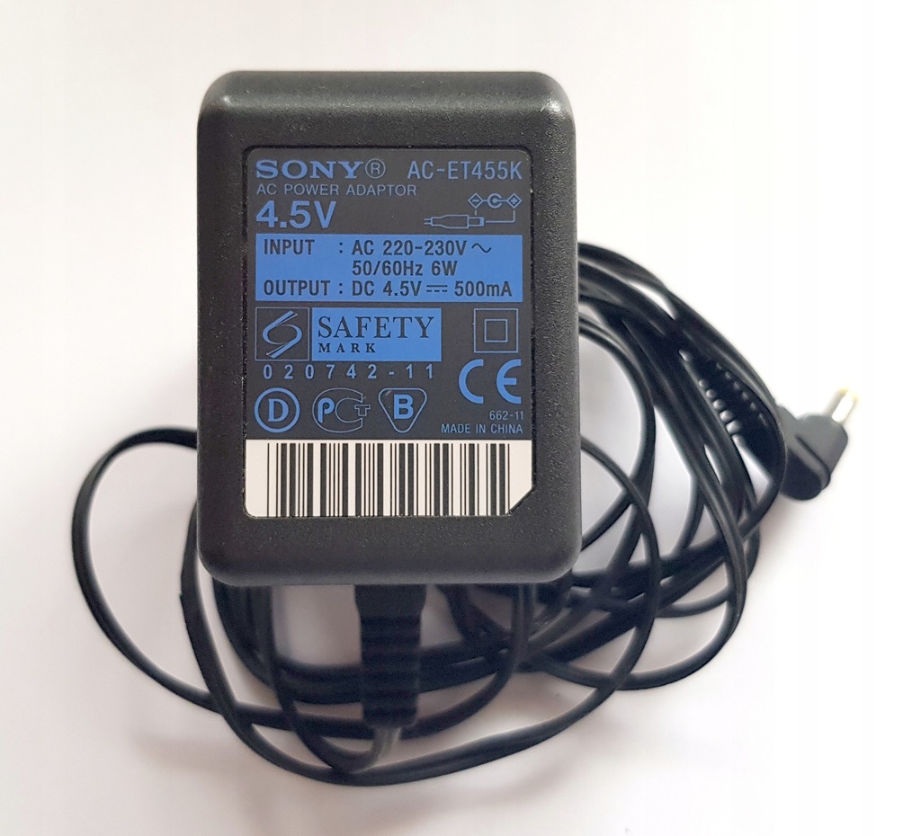 zasilacz SONY DC 4,5V