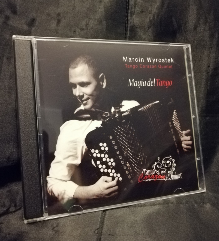 Marcin Wyrostek "Magia del Tango" płyta CD