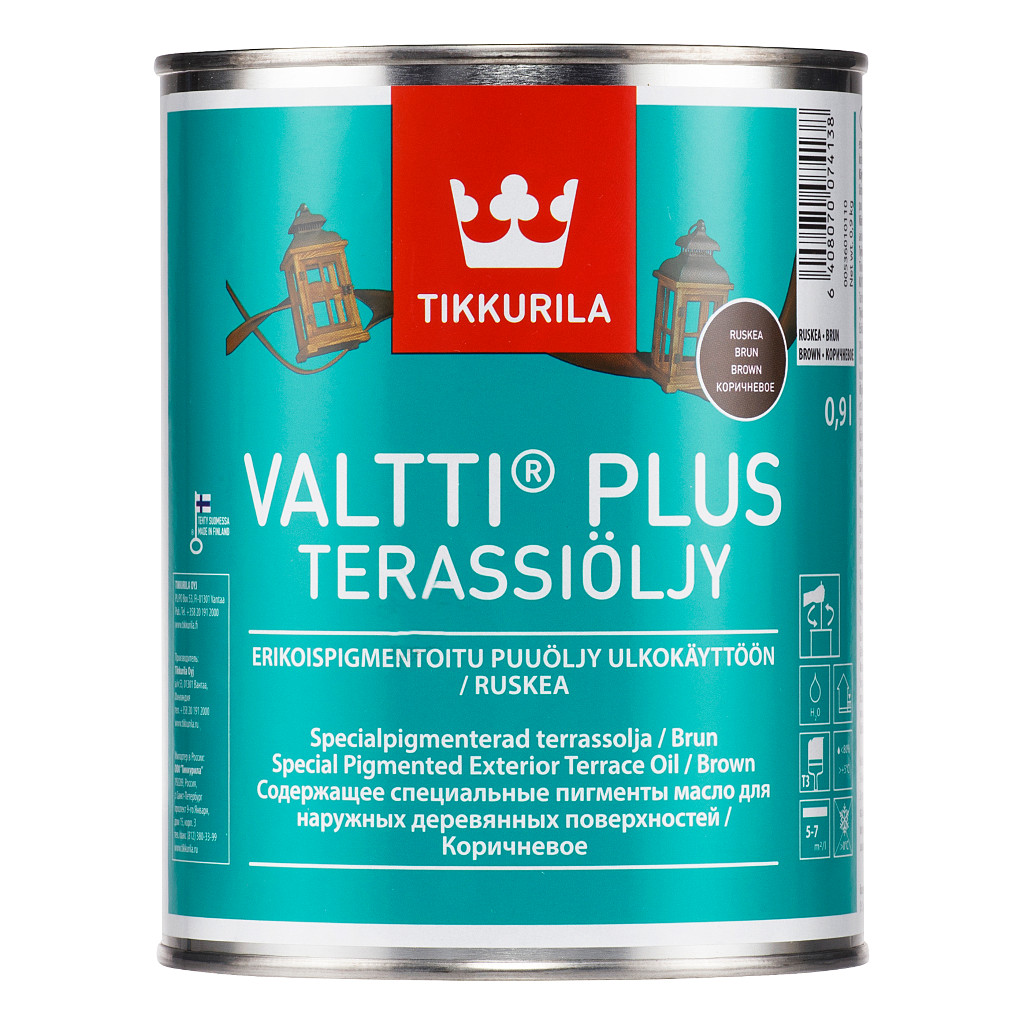 Tikkurila VALTTI PLUS Terrace Oil 9L Olej do taras - 7669325875 ...