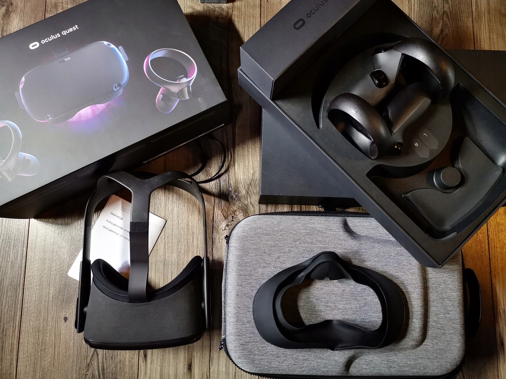 Google VR Oculus Quest 64GB +akcesoria, gwarancja