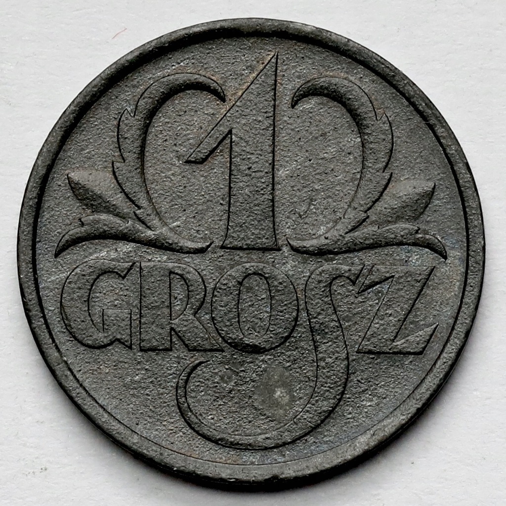 104. Generalna Gubernia, 1 grosz 1939