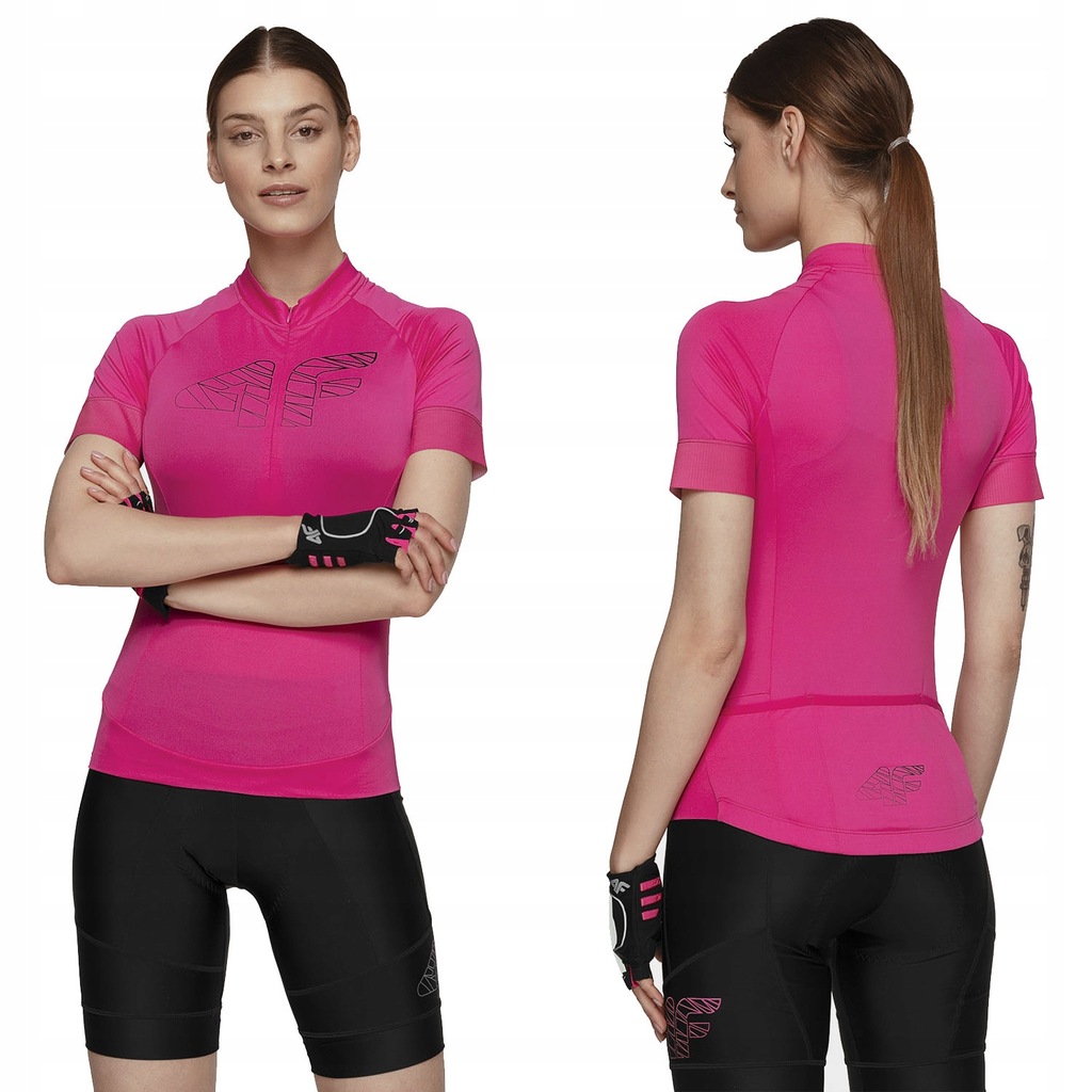 DAMSKA KOSZULKA ROWEROWA 4F KOLARSKA L21-RKD001