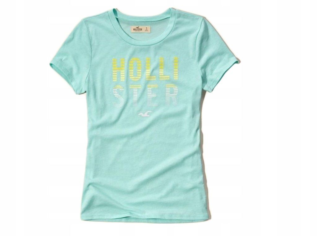 Hollister Abercrombie T-Shirt Koszulka Damski XS