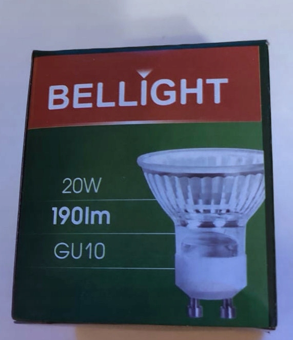 Żarówka bellight halogenowa GU10 230V 20W cena za 20 szt