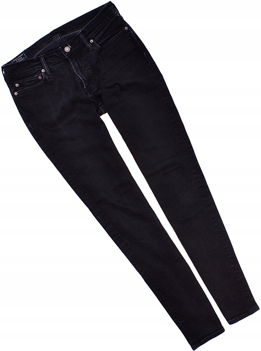 U39-33 ABERCROMBIE&FITCH JEANSY PROSTE r.W30