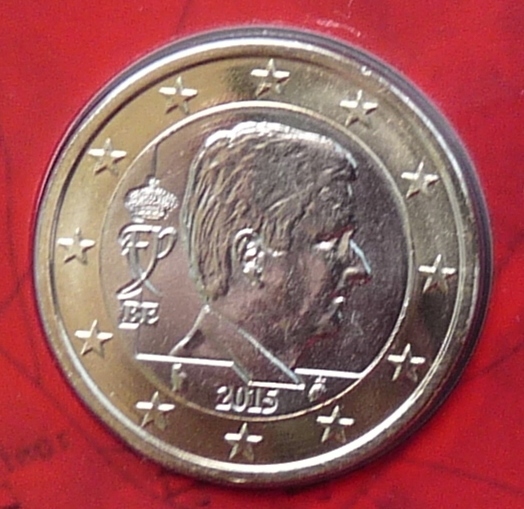 BELGIA 2015 - 1 EURO UNC !!!!!!!!!!!!!!!!