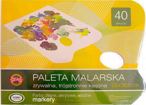 Koh-I-Noor Paleta Papierowa Zrywalna 23x30,5 40ark