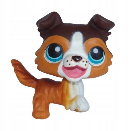 pies piesek COLLIE #237 Littlest Pet Shop LPS pop Hasbro ORYGINAŁ