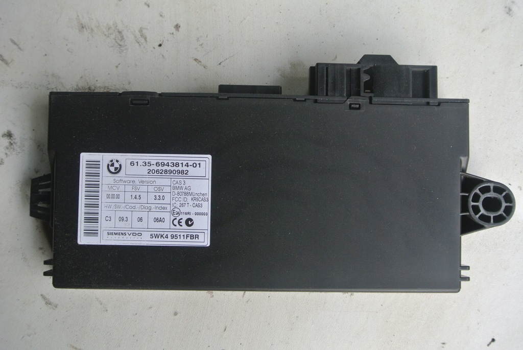 Interrupteur De Feux De Toit Arrière Central Pour BMW E81 E87 E90 E92 LCI - Réf. Original 9205127