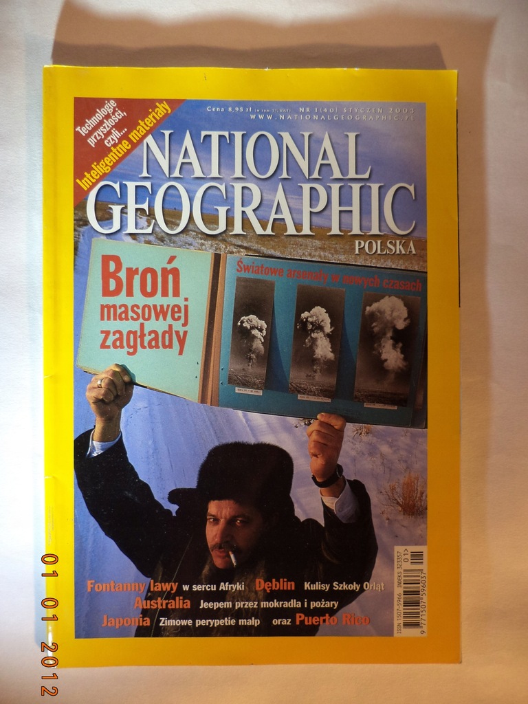 NATIONAL GEOGRAPHIC Polska NR 1(40) Styczeń 2003