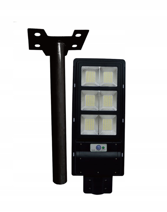 ULICZNA LAMPA LATARNIA SOLARNA 160W PILOT + UCHWYT