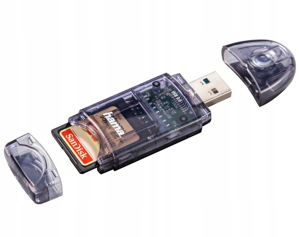 Купить КАРТРИДЕР HAMA SD SDHC SDXC MMC MicroSD USB 3.0: отзывы, фото, характеристики в интерне-магазине Aredi.ru