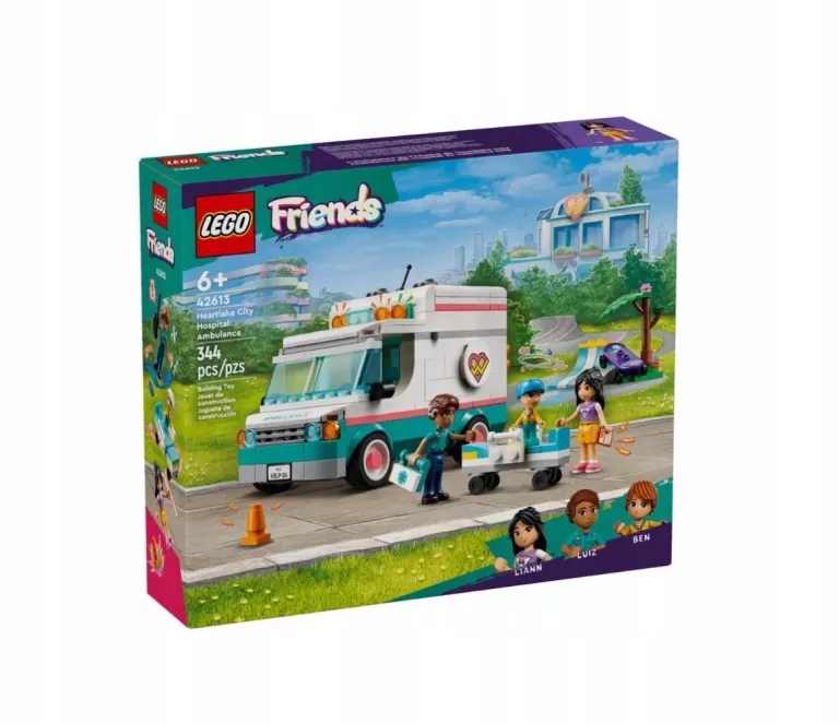 LEGO FRIENDS 42613 KARETKA SZPITALA W HEARTLAKE