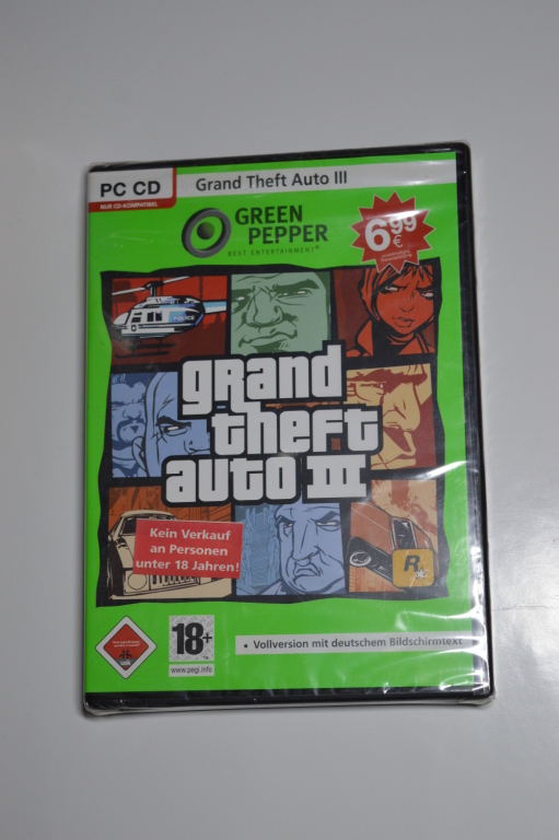 Grand Theft Auto III - GTA 3 - Nowa w folii - PC