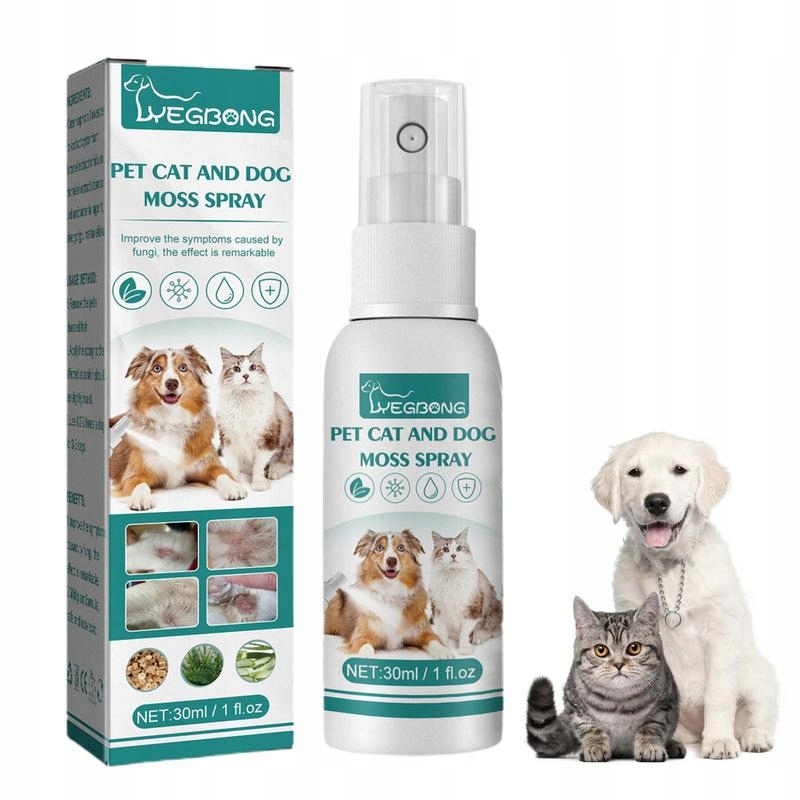 Cat And Dog Skin Problems Pet Moss Spray 30ml 14070796515 oficjalne
