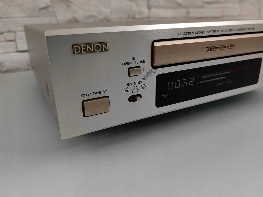 【動作OK！！】カセットデッキ　DENON　デノン　DRR-F100 動作OK！！】カセットデッキ DENON デノン DRR-F100 DENON DRR