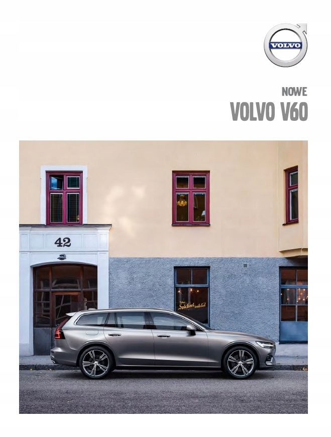 Volvo V60 prospekt model 2019 polski 82 str.